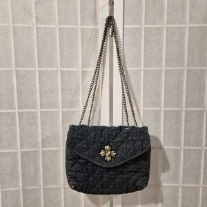 Patricia Nash Denim Meldon Chain Bag